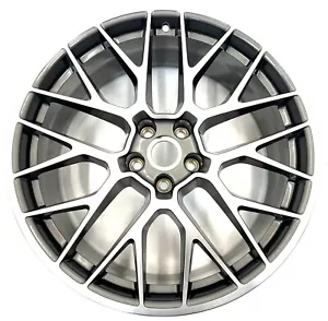 Porsche 95B Macan 20" RS Spyder Front Alloy Wheel 9Jx20 ET26 95B601025BF - New - Picture 1 of 11