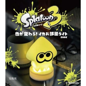 Splatoon 3 Color Changes ! Squid Room Light Book Japan NEW - Picture 1 of 6