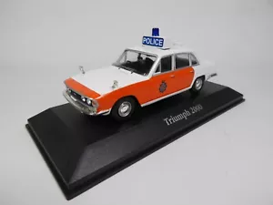TRIUMPH 2000 UK British Police car 1:43 - ATLAS CORGI DIECAST MODEL VEHICULE U20 - Imagen 1 de 5