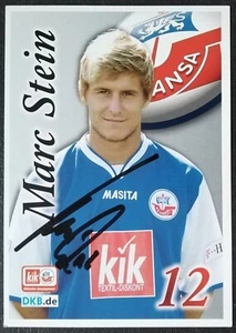 5497 Marc Stein FC Hansa Rostock Autogrammkarte 2007/08 original signiert - Picture 1 of 1