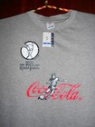 COCA-COLA T-Shirt grau Gr. L, FIFA WORLD CUP 2002 KOREA JAPAN, NEU, 100%BW,