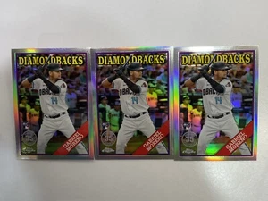 Lot of (3) 2023 Topps Chrome #88BC-11 Gabriel Moreno RC Rookies Diamondbacks - Picture 1 of 2