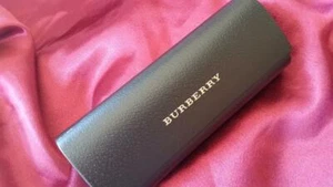 Authentic Burberry Eyeglass/Sunglasses Case..black...hard cover...Small - Picture 1 of 1