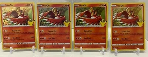 Pokémon - Sword & Shield Celebrations (25th) - Playset (4x) Ho-Oh 001/025 NM - Picture 1 of 2