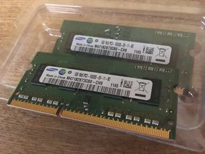 ddr3 2gb samsung m471B2873GB0-CH9 pc3 10600s 09 11 B2 2x1gb - Picture 1 of 3