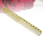 Straightening Hair Brush Aluminum Hair Combs Anti Static Comb