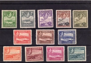 ANTIGUA GVI 1938 12er Set SG;98 -109 MM / LMM - Bild 1 von 2