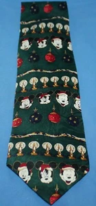 Nice Disney Mickey Mouse Christmas Tie - Picture 1 of 1