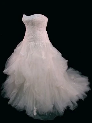 Vestido de Noiva Maggie Sottero Celine Princesa Tule Vestido de Baile 14 - Imagem 1 de 4