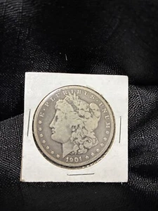 1901-O Morgan Silver Dollar - Picture 1 of 4