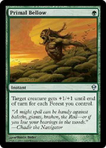 PRIMAL BELLOW Zendikar MTG Magic the Gathering Cards DJMagic - Image 1 of 1