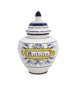 Vase Amphore Apotheker Kräuterexperte Aus Keramik Made In ITALY Zur Sammlung - Bild 1 von 3
