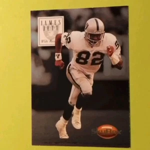 JAMES JETT - LOS ANGELES RAIDERS - 1994 SKYBOX "SAMPLE" FOOTBALL CARD #S3 - Picture 1 of 7
