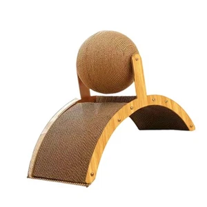 Rabbit Scratch Toy with Cardboard Pad Pet Supplies Interactive Cat Scratcher for - Picture 1 of 6