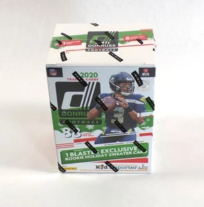 2020 Panini Donruss Football Holiday Box Sealed (11 Packs) - Picture 1 of 2