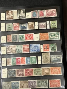 Germania 1919-41 Collezione di Zecca H in Stock Foglio LE456 - Foto 1 di 18