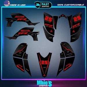Yamaha YFZ 450 Graphics Kit 2003 2004 2005 2006 2007- 2008 Decals Stickers Atv - Picture 1 of 9