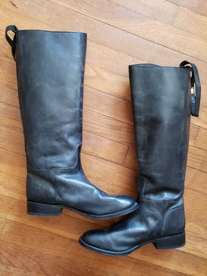 Stivali Bnwob donna Tony Mora in pelle nera taglia 40 - Immagine 1 di 3