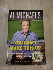SIGNED You Can't Make This Up by Al Michaels - specially Bound 1st Edition HC VG - Bild 1 von 10