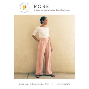 Rose Pants | Paper Sewing Pattern | Made by Rae - Picture 1 of 9