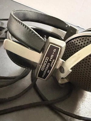 Ham Radio Kenwood HS-5 Communications Open Air Headphones , 1/4" PLUG - Image 1 of 4