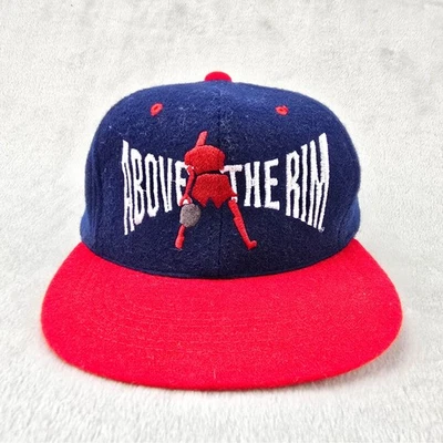 Vintage Above The Rim Movie Crew Snapback Hat Basketball Tupac RARE 90s Wool Foto 1 de 4