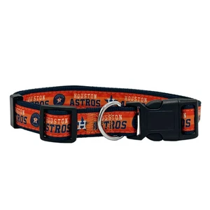 Pet's First, Houston Astros Satin Halsband, klein - Bild 1 von 3
