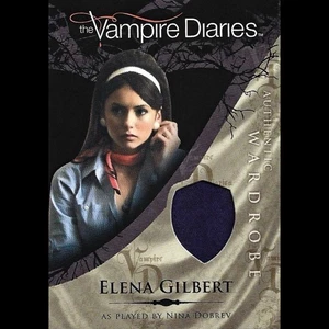 Rare The Vampire Diaries Season 1 Nina Dobrev As Elena Gilbert Wardrobe Card - Picture 1 of 1