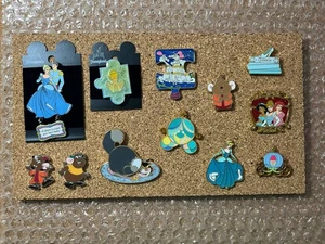 Menge 12 Aschenputtel Pins-mit Märchen Luzifer LE 750 & LE 900 Puzzle - Bild 1 von 20