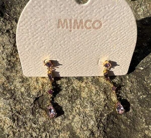 BRAND NEW MIMCO TEMPTATION CHAIN STUD EARRINGS - Foto 1 di 7