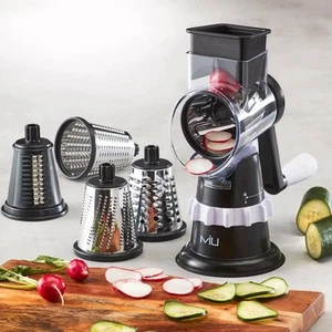 MIU Rotary Drum Grater with 4 Attachments - Picture 1 of 5
