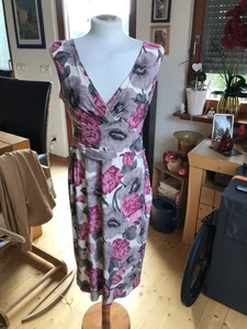 Phase Eight Damen Sommerkleid Trägerkleid bunt geblümt Gr. 38/40 - Bild 1 von 10
