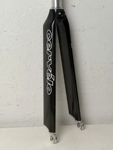 Cervelo Carbon Fiber Bike Fork 650c Rim Brake 1 Inch Steerer Aero - Picture 1 of 24