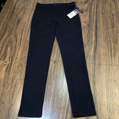 Nuevo $32.00 CHAPS Niñas Azul Marino Jeggings Pantalones - Elásticos Talla 10 - Uniforme Escolar Foto 1 de 4