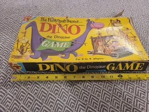 Vintage 1961 The Flintstones Present Dino The Dinosaur Board Game Transogram USA - Picture 1 of 15