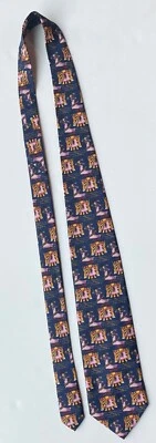 Monty Python Cartoon Barefoot Squish Necktie Vintage 2000 Tie Super Rare. - Image 1 of 3