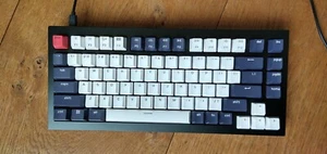 Keychron Q1 Max RGB LED, QMK Custom Mechanical Keyboard Red Gateron Ink Switches - Photo 1/16
