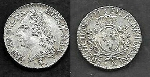 Louis XVI 1779A 1/20ème 6 Sol ECU Mit Alter Kopf Sup / Spl Selten Aus Zustand - Picture 1 of 1