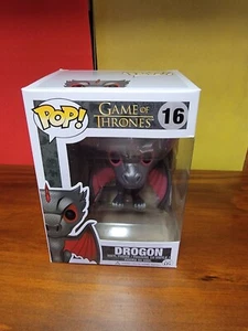 Funko Pop Drogon #16 Hot Topic Game of Thrones AUTHENTIC Great Condition - Picture 1 of 6