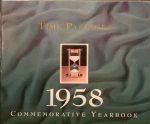 1958 Time Passages Commemorative Keepsake Yearbook - FACTORY SEALED - FREE SHIP! - Foto 1 di 2