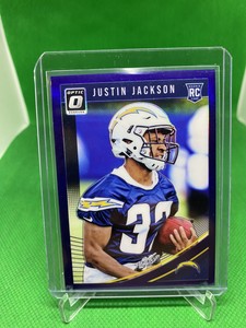 Justin Jackson Rookie 2018 Panini Donruss Optic Purple Prizm #5/50