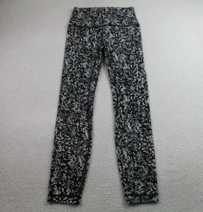 Lululemon Align Pants II Womens Size 4 Chirasu Black Buttery-Soft Leggings Yoga - Picture 1 of 13