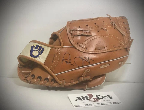 1980's MILWAUKEE BREWERS ROBIN YOUNT REPLICA GLOVE SGA KID'S ONLY ~ NEW Cover