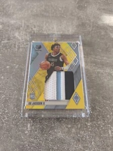 GG Jackson II - 2023-24 Panini Phoenix - Rookie Jumbo Material Patch Yellow /49 - Bild 1 von 3
