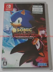 New Nintendo Switch Sonic x Shadow Generations Japan HAC-P-BDZZA 4974365863562 - Picture 1 of 13