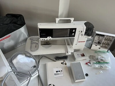 Bernina B 880 Plus Sewing/Quilting/Embroidery Machine + Stitch Regulator - Image 1 of 4