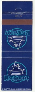 MATCHBOOK COVER - RUSTY SCUPPER RESTAURANT - OAKLAND CALIFORNIA - Picture 1 of 3