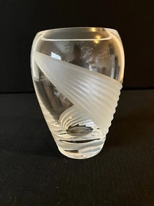 Lenox WINDSWEPT CLEAR 5 1/4" Flower Vase - Picture 1 of 5