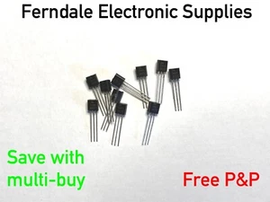 2N5401B PNP General Purpose Transistor, Amplifier, Pack of 10, TO-92 - Picture 1 of 1