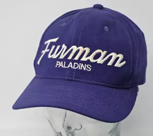 Cappello VINTAGE Furman Paladins berretto scritta specialità sportive lana snap back viola - Foto 1 di 10